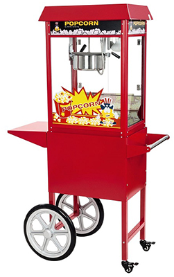 Popcorn Rot mieten Wien